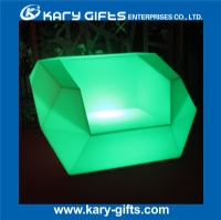 LED Low Sofa Illuminated Erose Chair Waterproof LED Single Stool